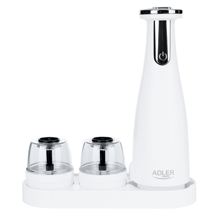 Adler Electric Salt and pepper grinder AD 4449 white