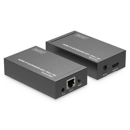 Digitus HDMI IP Extender Set, Full HD, 120 m DS-55517