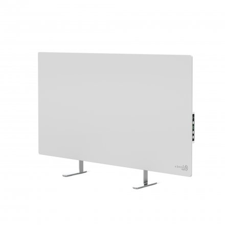 AENO Premium Eco Smart Heater, 700W, Tempered glass, Infrared+convection heating type, Led display Plug type: Europe (E/F type), WHITEManufacturer: AENO
