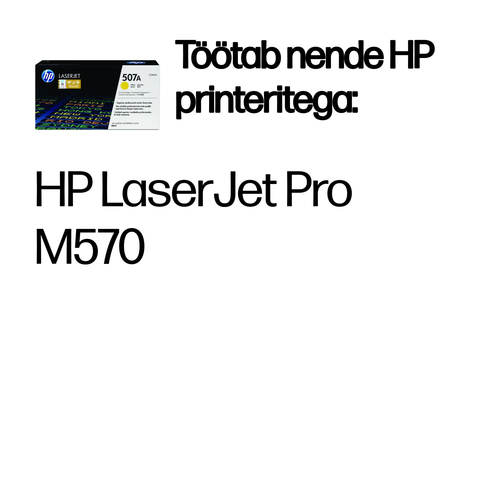 HP Toner 507A yellow HV — pilt 2