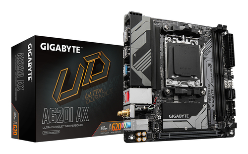 GIGABYTE A620I AX AM5 DDR5 mATX MB