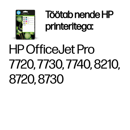HP 953 CMYK Original Ink Cartridge — pilt 2