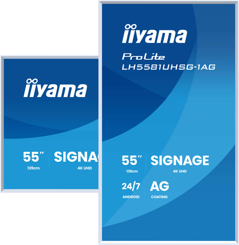 IIYAMA LH5581UHSG-1AG 55inch UHD VA ELED — pilt 5