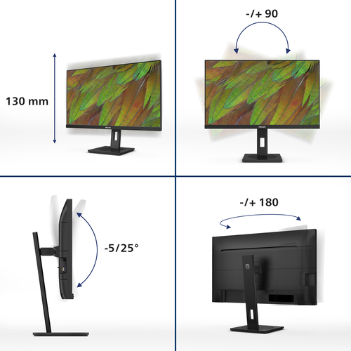 PHILIPS 27B1U3900/00 Monitor 27inch UHD — pilt 3