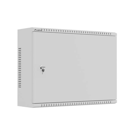 Lanberg TPR 10" & 19" Installation enclosure with mesh plate 560X420X180 Grey (assembled) | Lanberg