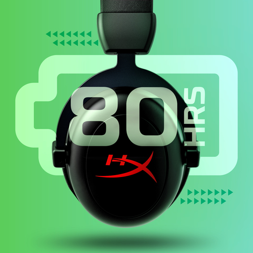HP HyperX Cloud II Core Wrls Headset — pilt 4