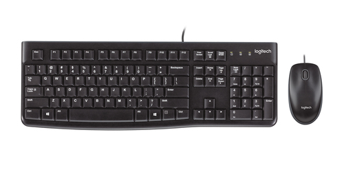 LOGI MK120 corded Desktop black USB(PAN)