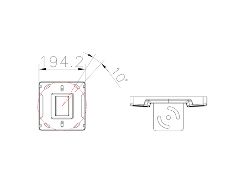 MB Pro Series - Ceiling Plate — pilt 3