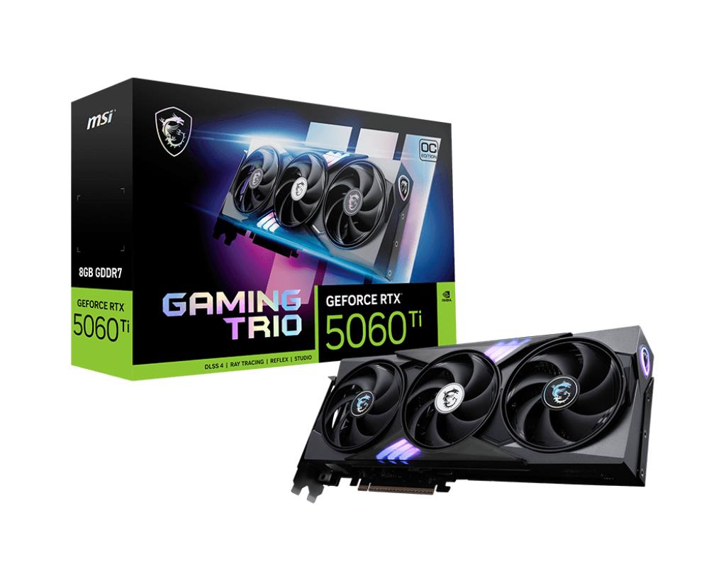 MSI GeForce RTX 5060 Ti 8GB GAMING TRIO