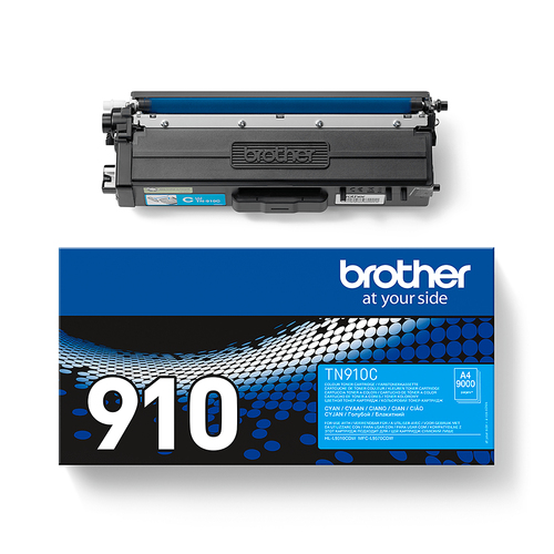 BROTHER TN-910C Ultra-Jumbo ink cyan — pilt 4
