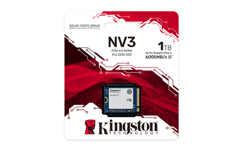 KINGSTON 1000GB NV3 M.2 2230 PCIe 4.0 — pilt 3
