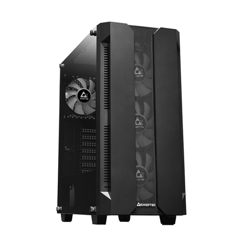 CHIEFTEC Hunter gaming chassis ATX Black — pilt 17