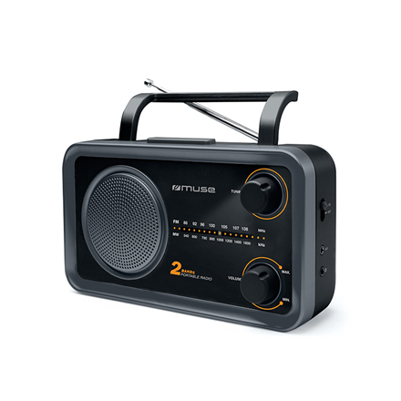 Muse 2-bands portable radio M-06DS