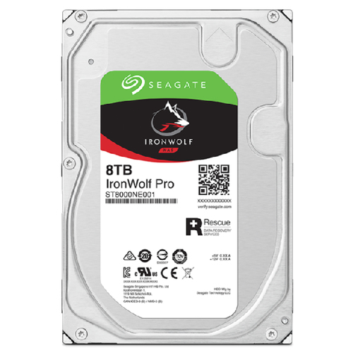 SEAGATE Ironwolf PRO NAS HDD 8TB SATA — pilt 4