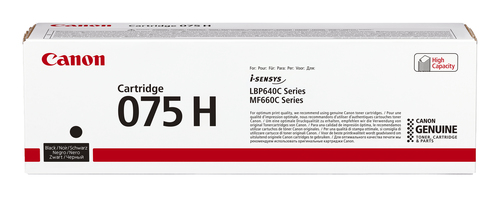 CANON Toner Cartridge 075 H BK
