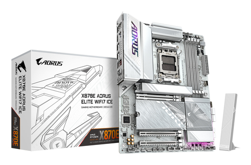 GIGABYTE X870E A ELITE WF7 ICE AM5 MB