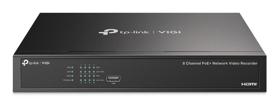 NET VIDEO RECORDER 8CH POE+/VIGI NVR1008H-8P TP-LINK