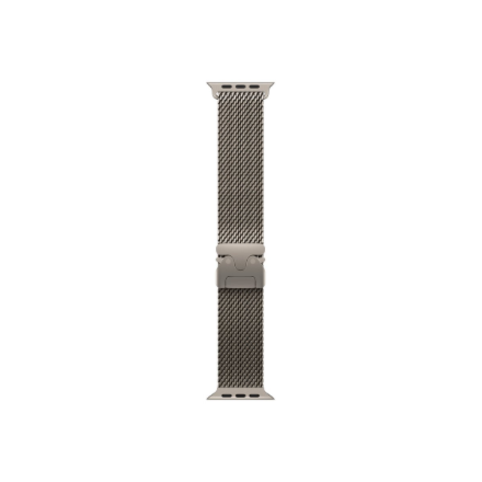 APPLE 49mm Natural Titanium Milanese Loop - Small