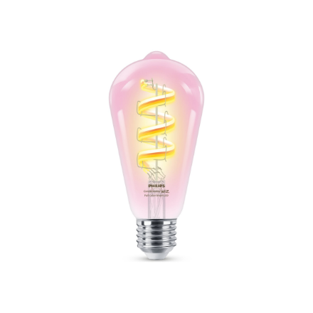 Philips Smart Philips Smart Philips Smart WiFi Filament Clear ST64 RGB 8720169165816