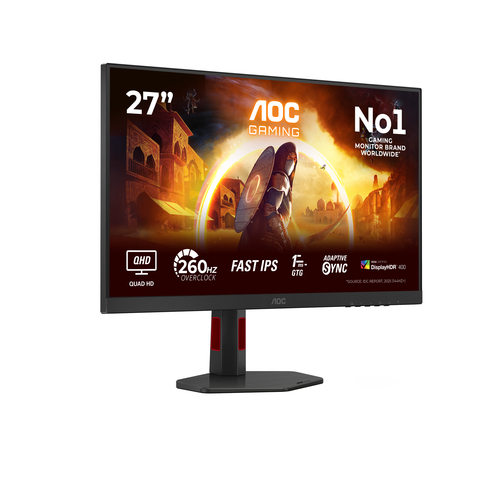 AOC Q27G4ZR 27inch WQHD FASt IPS 240Hz — pilt 2