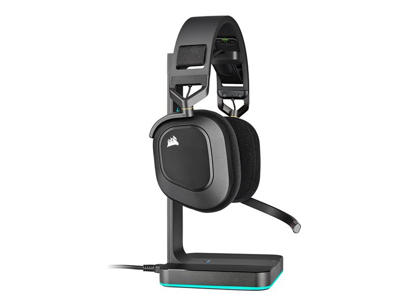 CORSAIR HS80 RGB USB Headset Carbon EU — pilt 11