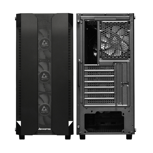 CHIEFTEC Hunter gaming chassis ATX Black — pilt 19