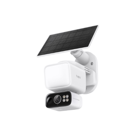 TP-LINK Solar-Powered Floodlight Pan/Tilt Security Camera Kit Tapo C615F KIT