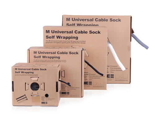 MB Uni CableSock Self Wrapping Black 25m — pilt 9