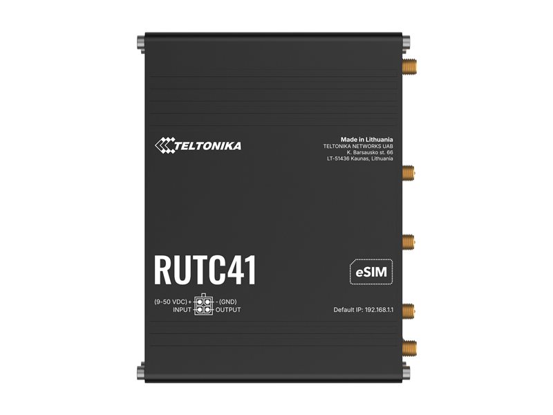 TELTONIKA NETWORKS RUTC41 4G Edge Router