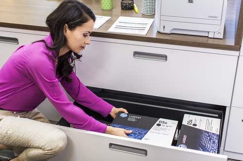 HP Toner CE505A schwarz HV — pilt 5