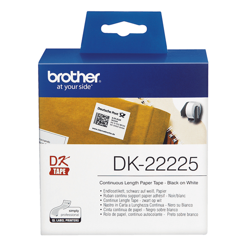 BROTHER DK22225 endless label paper — pilt 3
