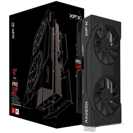 XFX AMD Radeon RX-9060XT OC Gaming 16GB GDDR6 128bit, 2780MHz / 20 Gbps, 2x DP, 1x HDMI, 2 fan, 2 slot