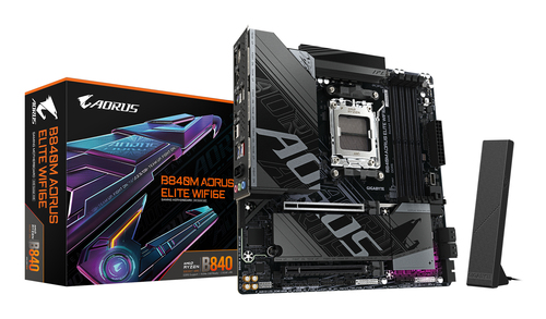 GIGABYTE B840M AORUS ELITE WIFI6E AM5