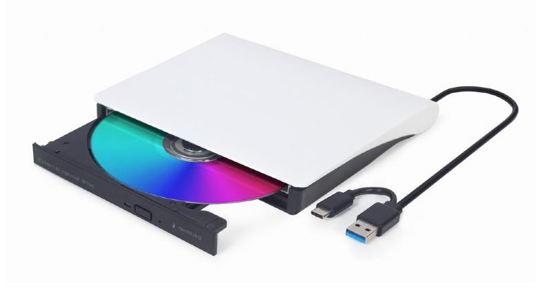 GEMBIRD External USB DVD drive black-wh