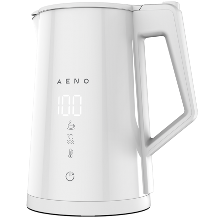 Smart Electric Kettle, Grelide smart wifi, White RAL9016, 220-240V~, 50/60Hz, 1850-2200W, 2 layer SS316L, Strix, NW:1.38Kg