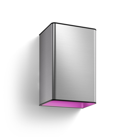 Philips Hue Philips Hue WCA Resonate Outdoor Wall Lantern, Inox 8718696174395