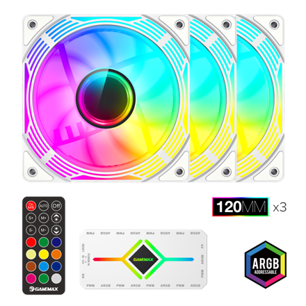 Gamemax Gamemax Case Fan KF300 WH
