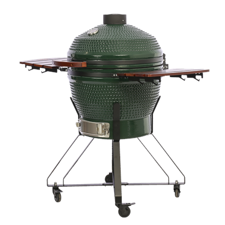 TunaBone Kamado Pro 24" grill TBG24GREEN-02