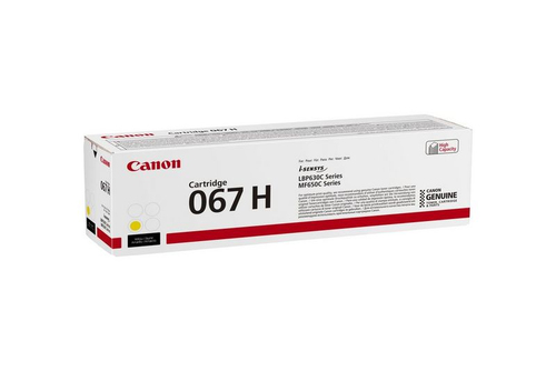 CANON Toner Cartridge 067 H Y — pilt 2