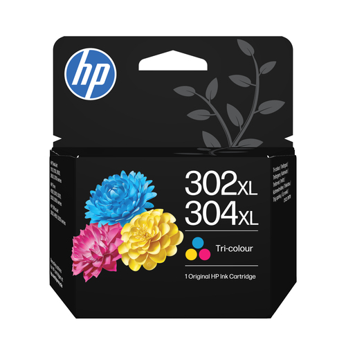 HP 302XL/304XL Tri-clr Original Ink Crtg